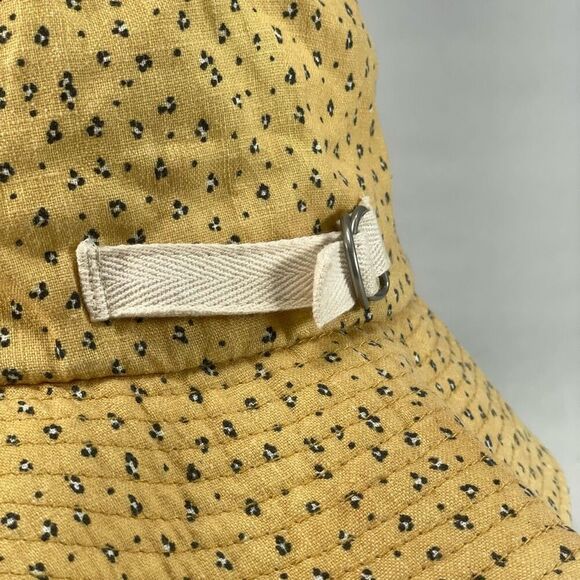 Madewell Linen Packable Sunhat Size M/L in Bronzed Lichen - Picture 2 of 6